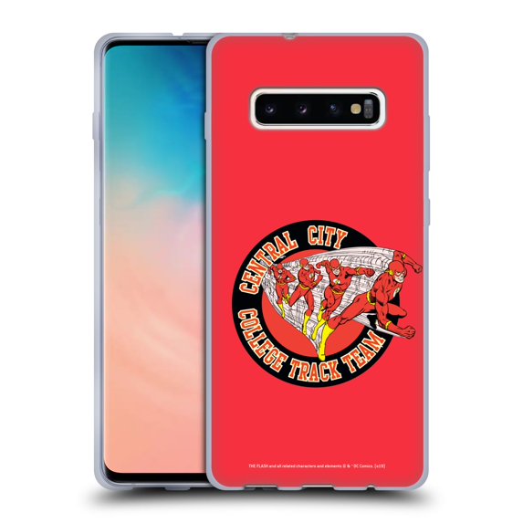 Head Case Designs Officially Licensed The Flash DC Comics Fast Fashion Central City Soft Gel Case Compatible with Samsung Samsung Galaxy S10+ / S10 Plus