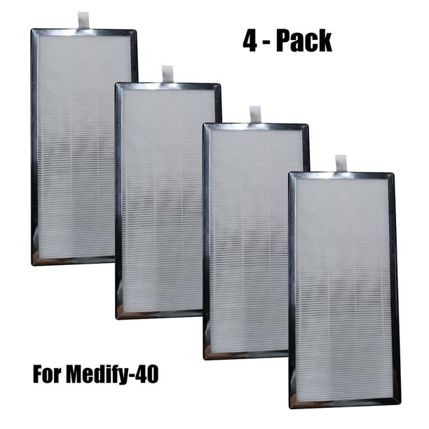 H13 True HEPA Replacement Filter MA40 Compatible for Medify MA40 Air