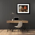 thumbnail image 4 of Pieter Balten 24x19 Black Modern Framed Museum Art Print Titled - A Soldier and a Peasant Woman, 4 of 5