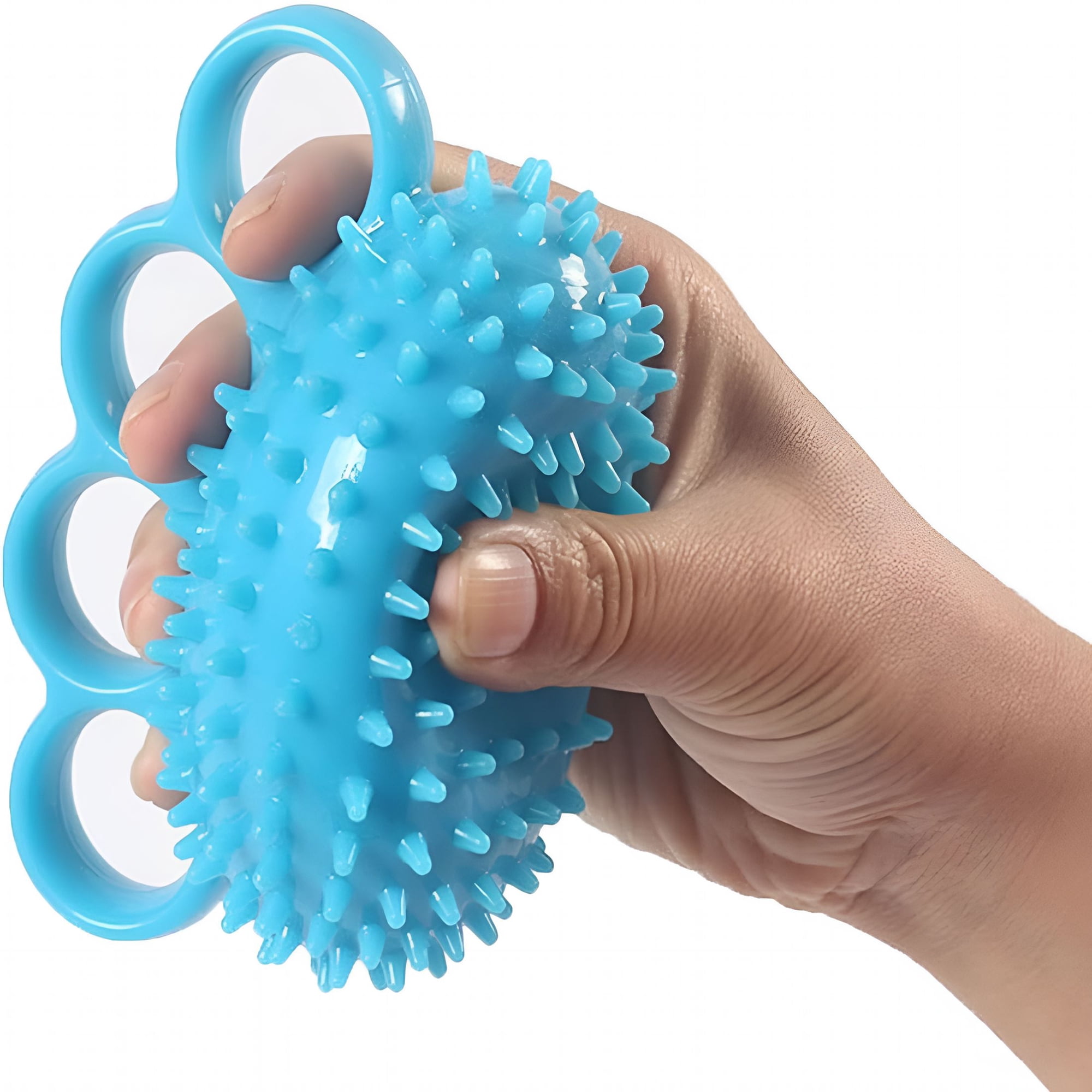 BESTSKY Hand Grip Strengthener Finger Exerciser Training Ball for Patient Recovery Elderly Stroke Arthritis Physical Therapy Anxiety Stress Relief Pressure Squeeze