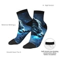 thumbnail image 6 of Rocae Celestial Ram Night Sky for Premium Adult Socks,Comfortable, Breathable, and Durable Socks, Perfect for Everyday Wear, 6 of 7