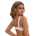 thumbnail image 4 of Unique Bargains Women's Push Up Underwire Seamless Soft Bras White 44 E, 4 of 6