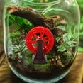 thumbnail image 5 of FESTFENDS Roue de Fontaine en Plastique Rouge pour Décoration de Salon et Bureau, 5 of 5