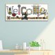 thumbnail image 5 of Cuadros Decorativos Tarjeta de bienvenida Punto de cruz 14CT Bordado estampado Hilo de algodón DIY (C097) Tmvgtek embutido en tela, 5 of 9