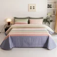 thumbnail image 1 of Colcha de verano 100% de algodón para cubrir la cama, manta de punto para el hogar, colchas dobles y cubiertas, sábanas de edredón para pareja, 1 of 5