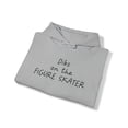 thumbnail image 4 of Figure Skater Skating Wife Girlfriend Hoodie, Gifts, Hooded Sweatshirt, 4 of 4