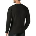 thumbnail image 4 of GENTS BLISS Henley Men Sweatshirts Fleece Pullover Men Shirts Long Sleeve Button Sweatshirts for Men, 4 of 11