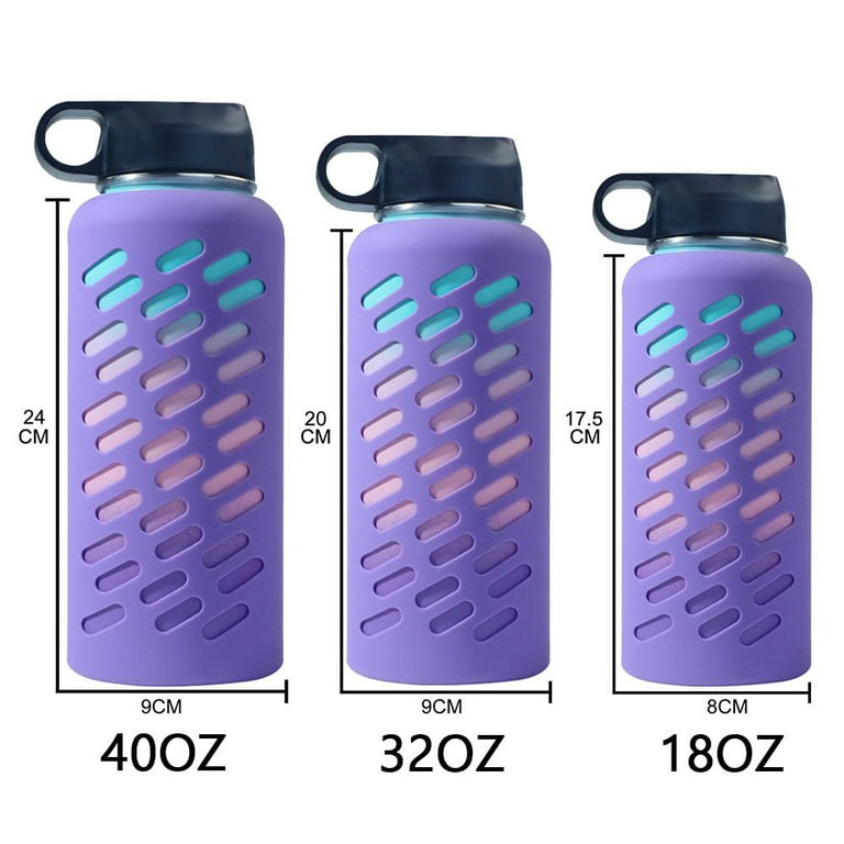 7.5/9cm Cup Cover Sport Water Bottle Cover Space Pot Silicone Cover Rubber  Bottom Pad 32-40oz For Hydro Flask Bottle - AliExpress