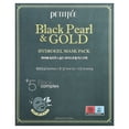 thumbnail image 6 of Petitfee Black Pearl & Gold Hydrogel Beauty Mask Pack, 5 Sheets, 1.12 oz (32 g) Each, 6 of 6