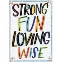 Designer Greetings Strong - Fun Loving - Wise : Thinking of You Father's Day Card