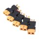 thumbnail image 4 of 5 unids/set RC Drone conectores adaptadores enchufe convertidor de batería (enchufe T macho a hembra XT60), 4 of 8