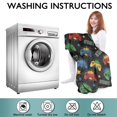 thumbnail image 6 of Wearable Oversized Blanket,Colorful Controllers Games Stars Black Pattern Wearable Blanket Hoodie for Adults,Cozy Hooded Blankets with Super Pockets,Super Warm Fuzzy Pullover for Women & Men, 6 of 6