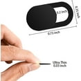 thumbnail image 2 of REJODA-Webcam Cover 0.03in Ultra Thin (3 Packs), Web Camera Cover for Laptop, Desktop, PC, Macboook Pro, iMac, Mac mini, Computer, Smartphone, Protect Your Privacy and Security, Strong Adhesive, 2 of 4