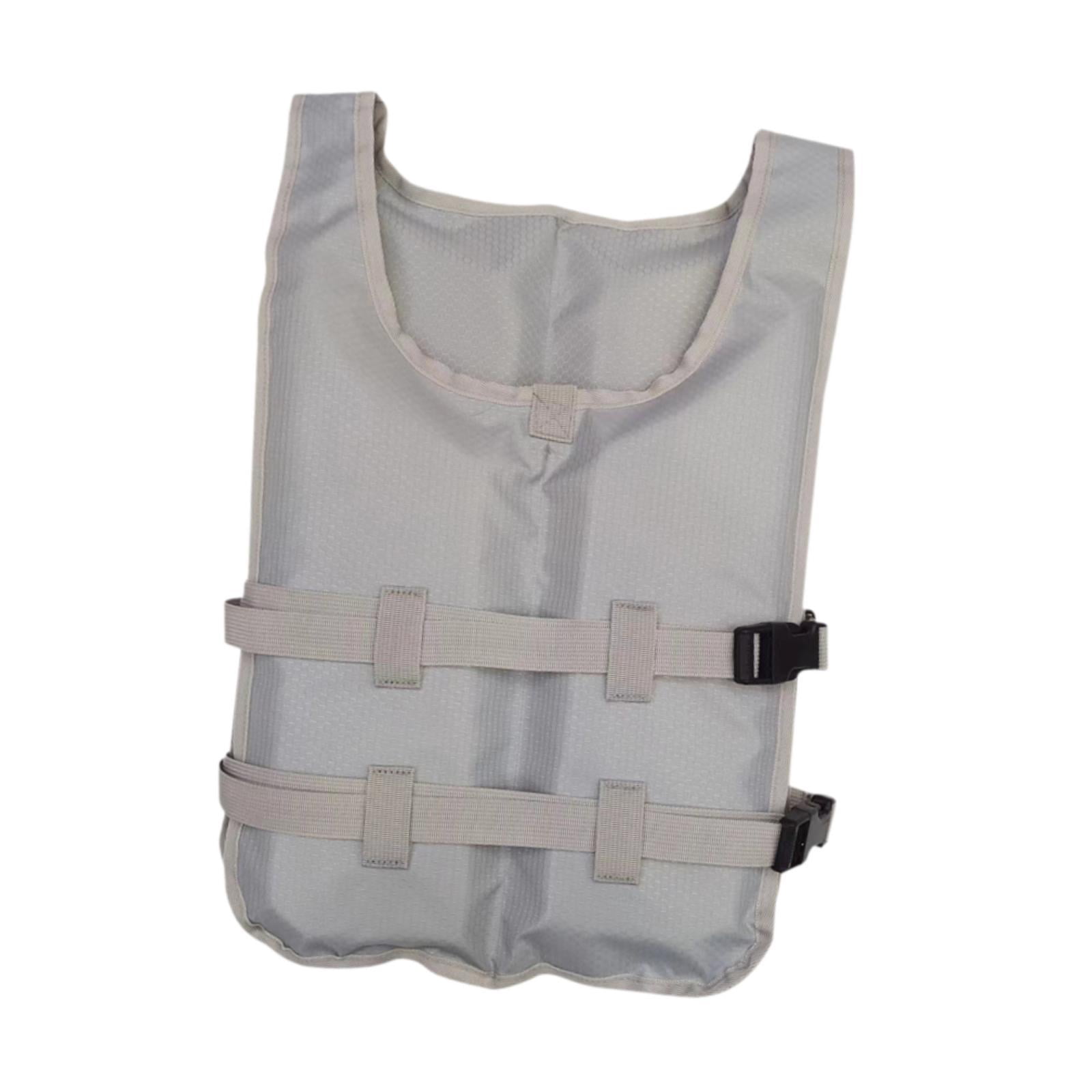 harayaa Survival Suit Breathable Swim Vest for Surfing Kayaking Canoeing Gray