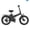 Black, variant on F1 Electric Bike 748W Peak Motor 36V 13Ah Battery 26" Fat Tires Dual Suspension Class 3 Ebike