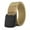 Khaki, variant on ML Men‘s Belt Outdoor Casual Canvas Belt Metal Free Training Nylon Tactical Belt With Pants Jeans Belt Sports Belts For Men Women