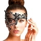 thumbnail image 1 of Máscara de mascarada para mujer, máscara de media cara, estilo princesa veneciano, máscaras de baile de máscaras de metal negras MB2 silbato de emergencia ruidoso para árbitro, silbato de, 1 of 4