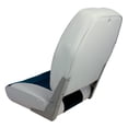 thumbnail image 2 of Springfield Economy Folding High Back Seat, Gray and Blue, 2 of 4