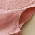 thumbnail image 6 of Diufon Womens Cotton Linen Tank Tops Round Neck Sleeveless Tops Summer Solid Color Vest, 6 of 7