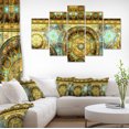 thumbnail image 1 of Brown Extraterrestrial Life Cells - Floral Canvas Art Print, 1 of 3