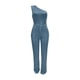 thumbnail image 2 of Gibobby pantalones de lentejuelas novedoso para mujer, moda Sexy, sin espalda, cuello en V, lentejuelas, cremallera, pierna ancha, pantalones informales para mujer, en Stock(Azul， XXL), 2 of 4