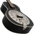 thumbnail image 7 of Recording King Dirty 30s Resonator Guitar Satin Black, 7 of 7