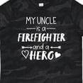 thumbnail image 4 of Inktastic My Uncle is a Firefighter and a Hero Boys or Girls Toddler T-Shirt, 4 of 5