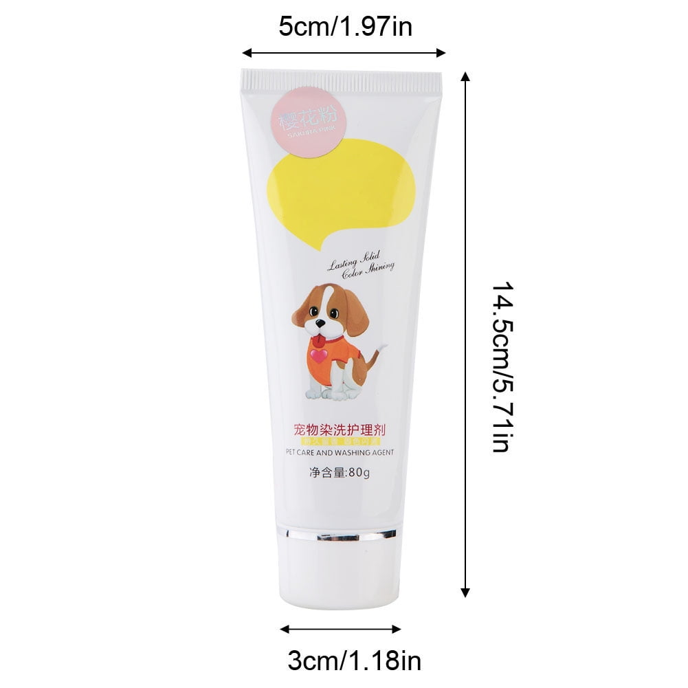 Ccdes Dog Hair Dye pet Hair Dye Safty Pet Paint Spray For Dogs Color Dog Dye For Creative Grooming 1