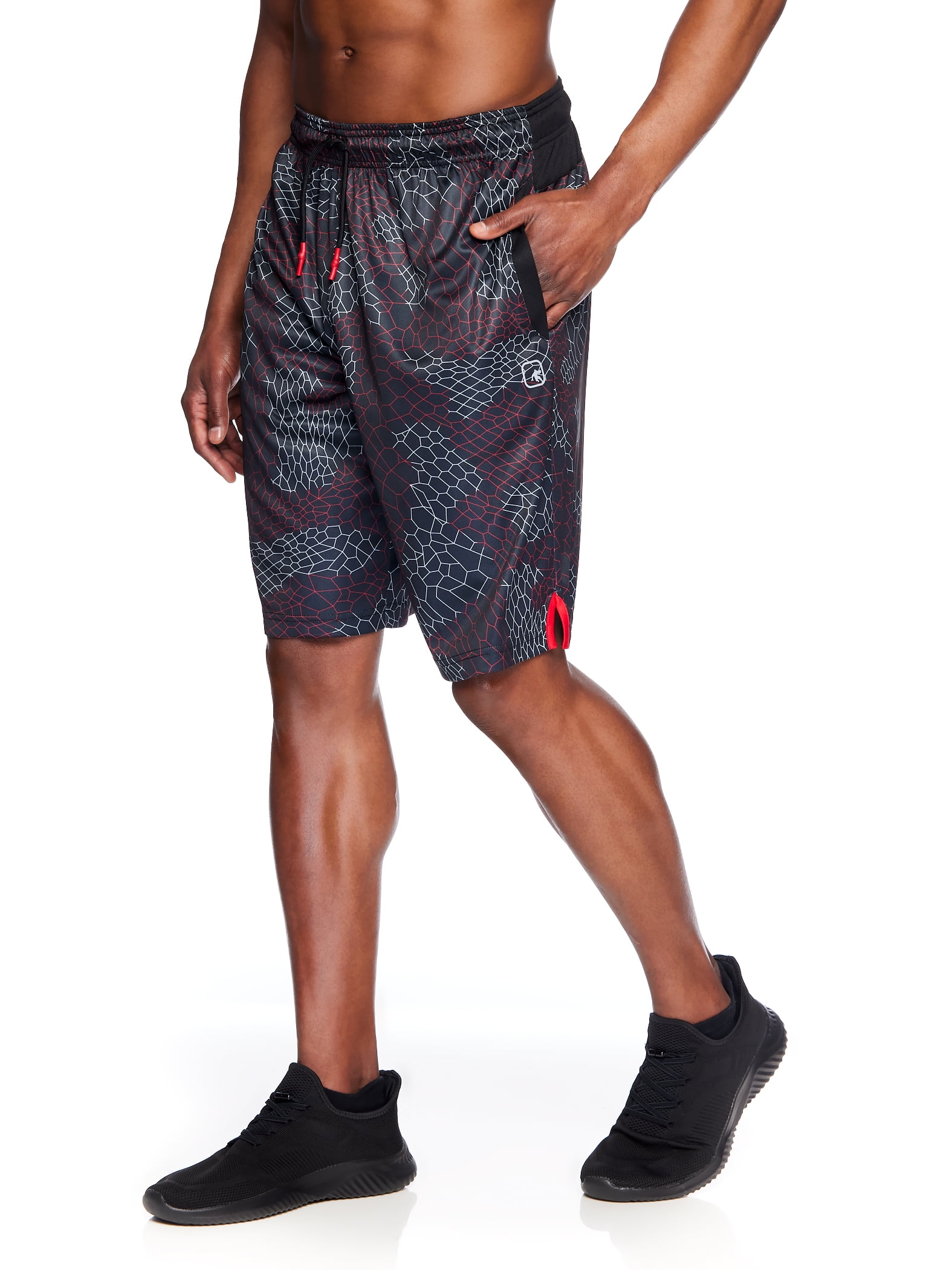 And1 Men's and Big Men's Turnover Shorts, up to Size 5XL