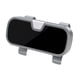 thumbnail image 1 of Soporte para gafas de sol de coche con forro suave, funda para gafas, soporte para visera solar para coche gris, 1 of 9