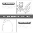 thumbnail image 4 of CATIEBYE Clear Glass Vase Beautiful Exterior Design for Storage Use 2Pcs, 4 of 7