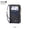 Gray, variant on RFID multifunctional travel double-zipper passport bag, ticket storage document bag, crossbody long wallet for women