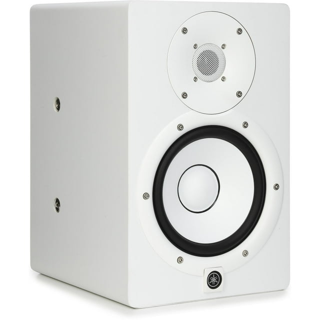 Monitor de estudio Yamaha HS7I con puntos de montaje, blanco