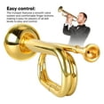 thumbnail image 4 of C Trompeta Clave Butles De Instrumento Trompeta, Trompeta Militar Trompeta De Latón De Estilo Militar Con Boquilla De Caballería Orquesta Militar, 4 of 7