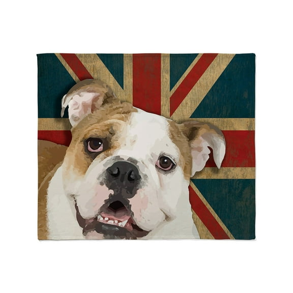 CafePress - Bulldog Throw Blanket - Soft Fleece Throw Blanket, 50"x60" for All Ages