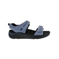 thumbnail image 4 of Drew Sophie Women Sandal In Blue Mesh Combo, 4 of 5