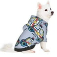 thumbnail image 2 of Balery Design Name Dog Hoodie Pets Wear Hoodies For Small Dogs Pet Clothes Costumes, Pets Wear Hoodie Sweatshirt Outfit For Dogs Cats Cosplay Party-Size Name, 2 of 8