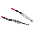 thumbnail image 2 of 6 Rockville RCGT1.5R 1.5'  1/4" TS to 1/4'' TS Guitar/Instrument Cable, 2 of 2