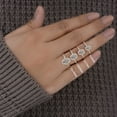thumbnail image 2 of Cora Jewellery 2.72CT Oval Moissanite Enagagement Ring for Women, 10K Yellow Gold, 2 of 8