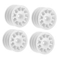 thumbnail image 2 of 4x Neumáticos de cubo de rueda de coche de carreras Accesorios compatibles Pieza de repuesto Llantas de rueda RC profesionales para 1/10 MB01 M05 Tjxx, 2 of 10