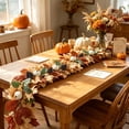 thumbnail image 6 of EWASWON Artificial Fall Maple Leaf Garland 68.9 Inch Thanksgiving Decor Hanging Vines for Fireplace Mantel Home Autumn Foliage, 6 of 6