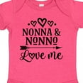 thumbnail image 4 of Inktastic Nonna and Nonno Love Me Boys or Girls Baby Bodysuit, 4 of 5