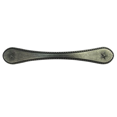 Metal Texas Star Bedroom Vanity Hardware Drawer Pull Rustic