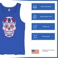 thumbnail image 6 of Buffalo Sugar Skull Men's Tank Top  Fantasy League Football Fan Tailgating, 6 of 7
