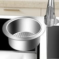 thumbnail image 6 of BAETEUY 1/2 Pcs Stainless Steel Swan Sink Strainer Basket, Rustproof Corrosion Resistant, Faucet Hanging, Filter Basket, Kitchen Sink Drain Basket, Perfect for Kitchen, 6 of 7