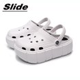thumbnail image 1 of Sandalias elegantes para mujer, zuecos a la moda, toboganes de playa y calle, zapatillas que aumentan la altura, novedad de 2023, 1 of 4