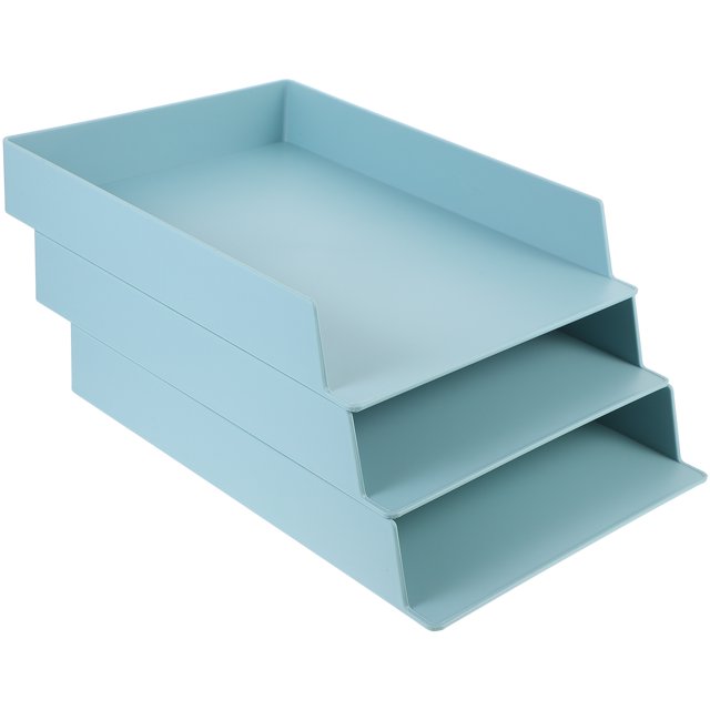 unbranded 3Ud Organizador De Escritorio Para Archivos Con Material ABS Resistente Y