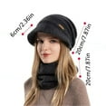 thumbnail image 3 of Fgnfyis Knitted Hat Winter Cycling Windproof Warm Cap with Brim Ear Winter Hats Winter Hats for Women G, 3 of 3