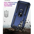 thumbnail image 6 of for A54 5G Case Samsung A54 Case, [ Military Grade ] Protective Case with Magnetic Car Mount Ring Holder Stand Cover for Samsung Galaxy A54/A54 5G - Blue, 6 of 12