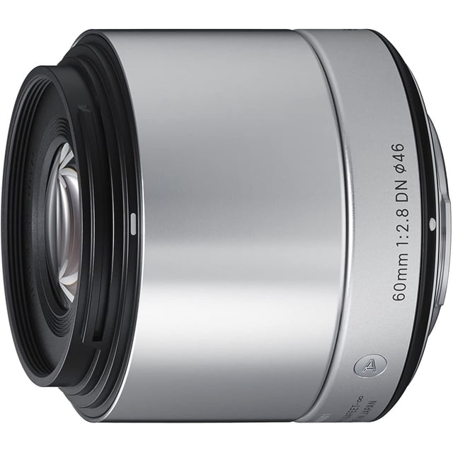 Sigma 35S963 60mm F2.8 DN Objectif (Argent) (Micro Quatre Tiers)